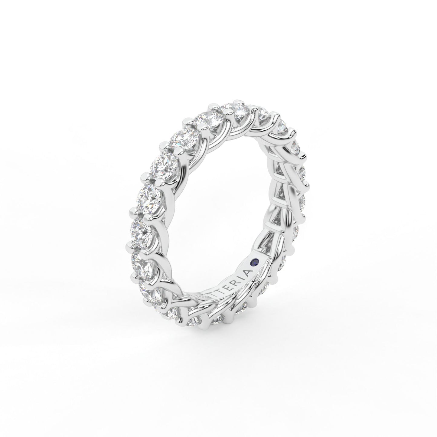Eternal round shape eternity ring, Medium, 2.0 ct. (Approx.)