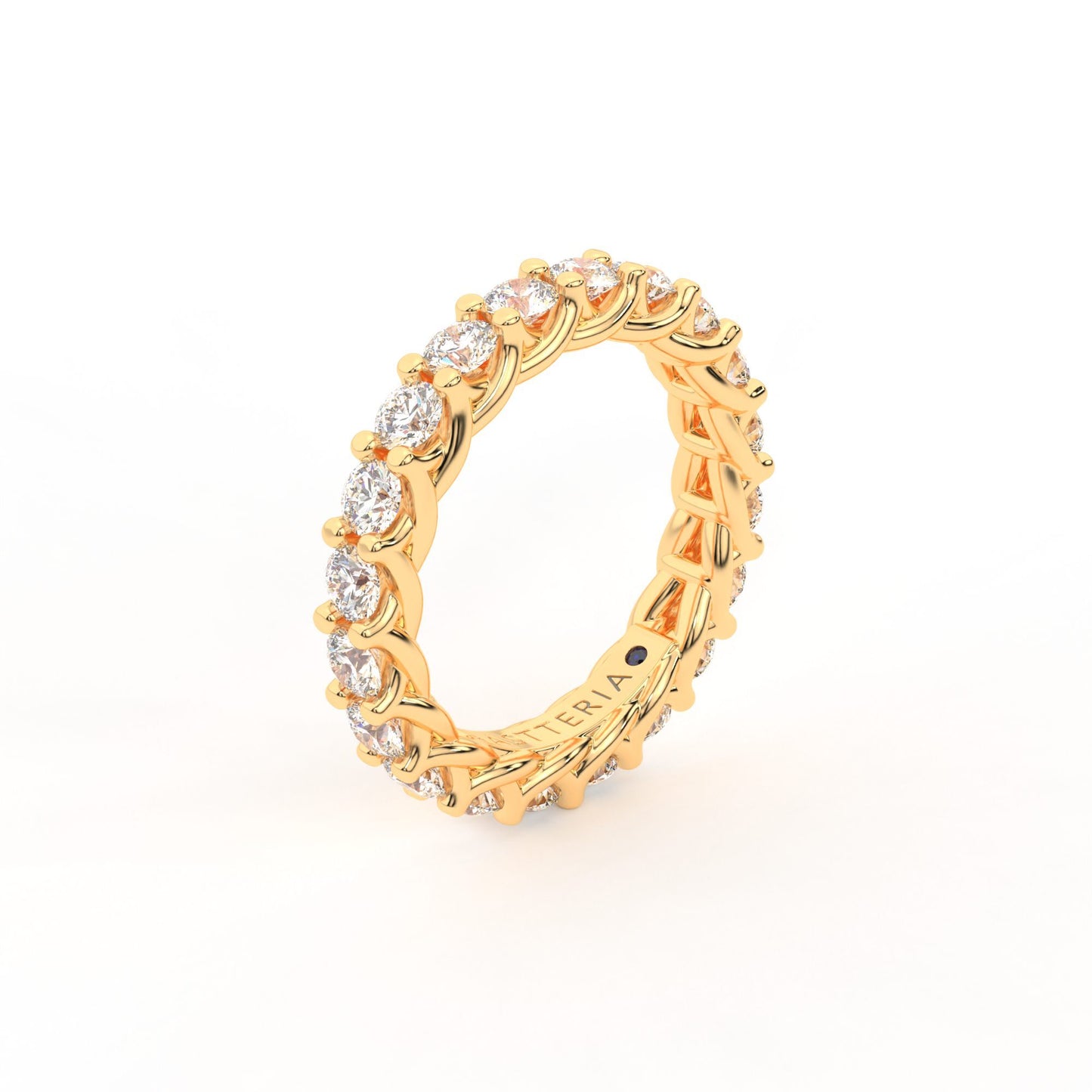 Eternal round shape eternity ring, Medium, 2.0 ct. (Approx.)