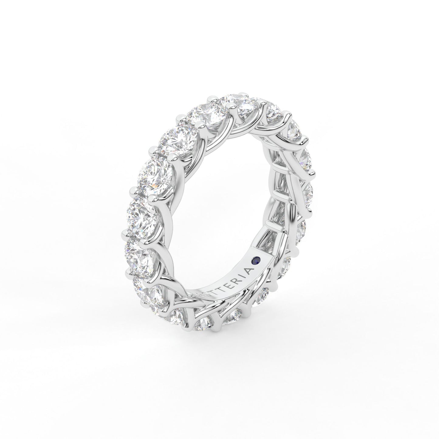 Eternal round shape eternity ring, Large, 4.5 ct. (Approx.)