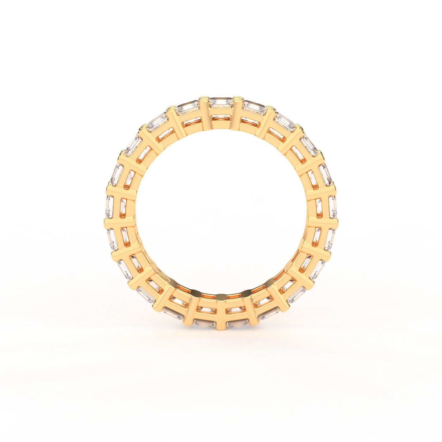 Majestic Assher cut eternity ring, Medium, 3.0 ct. (Approx.)