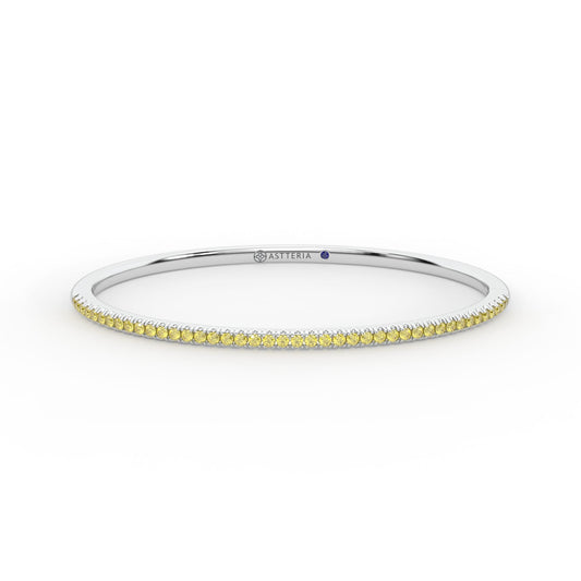 14K white gold, 18K white gold