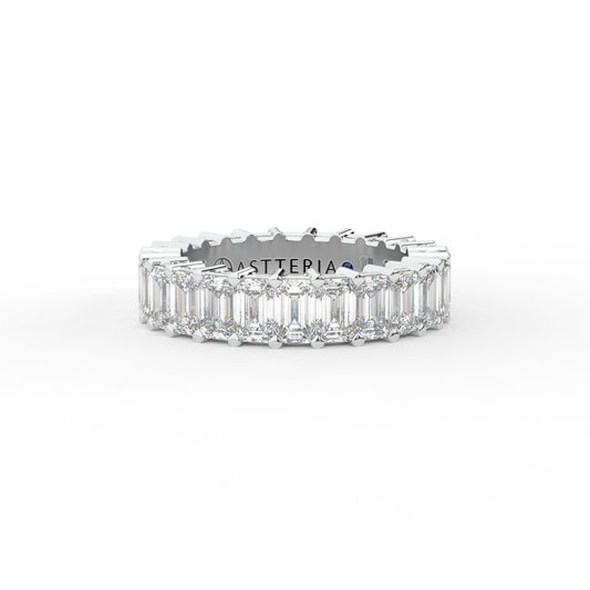 14K white gold, 18K white gold