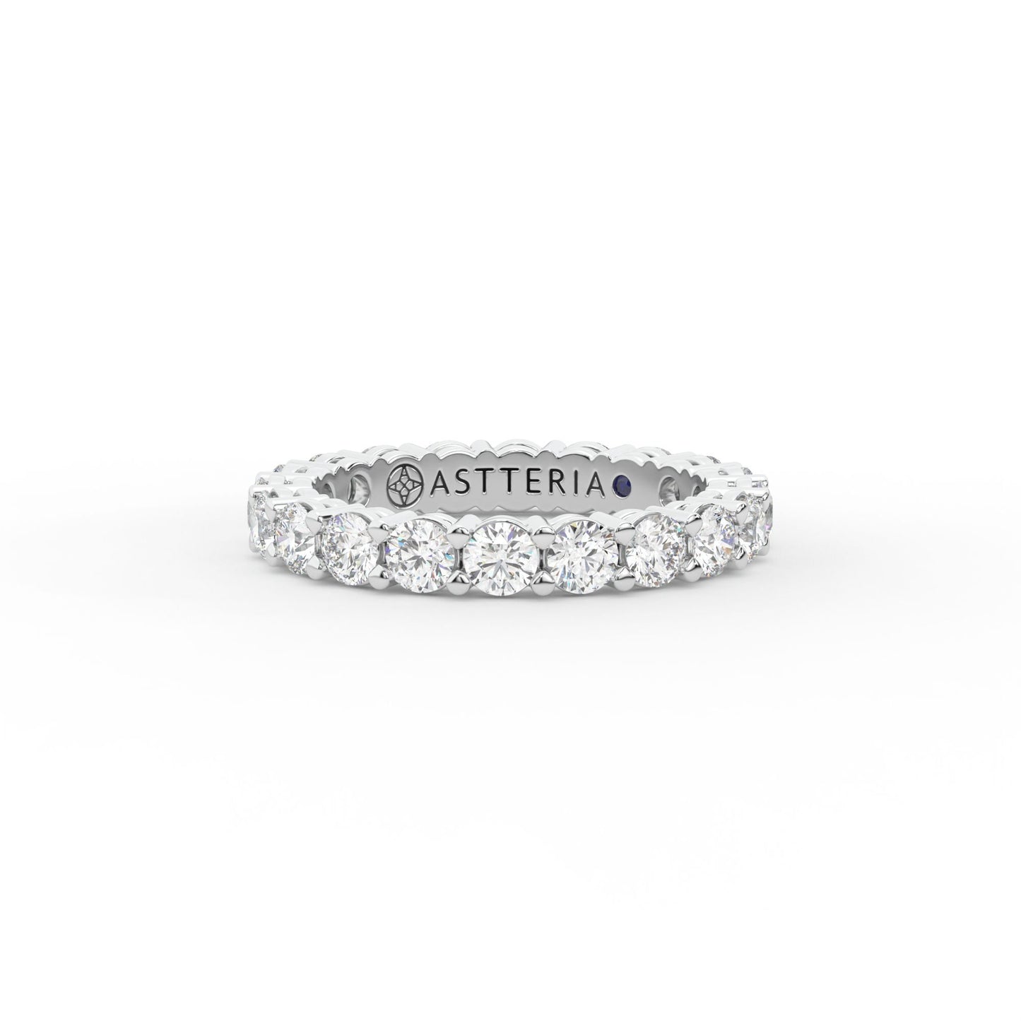 Majestic round shape eternity ring, Medium, 2.0 ct. (Approx.)