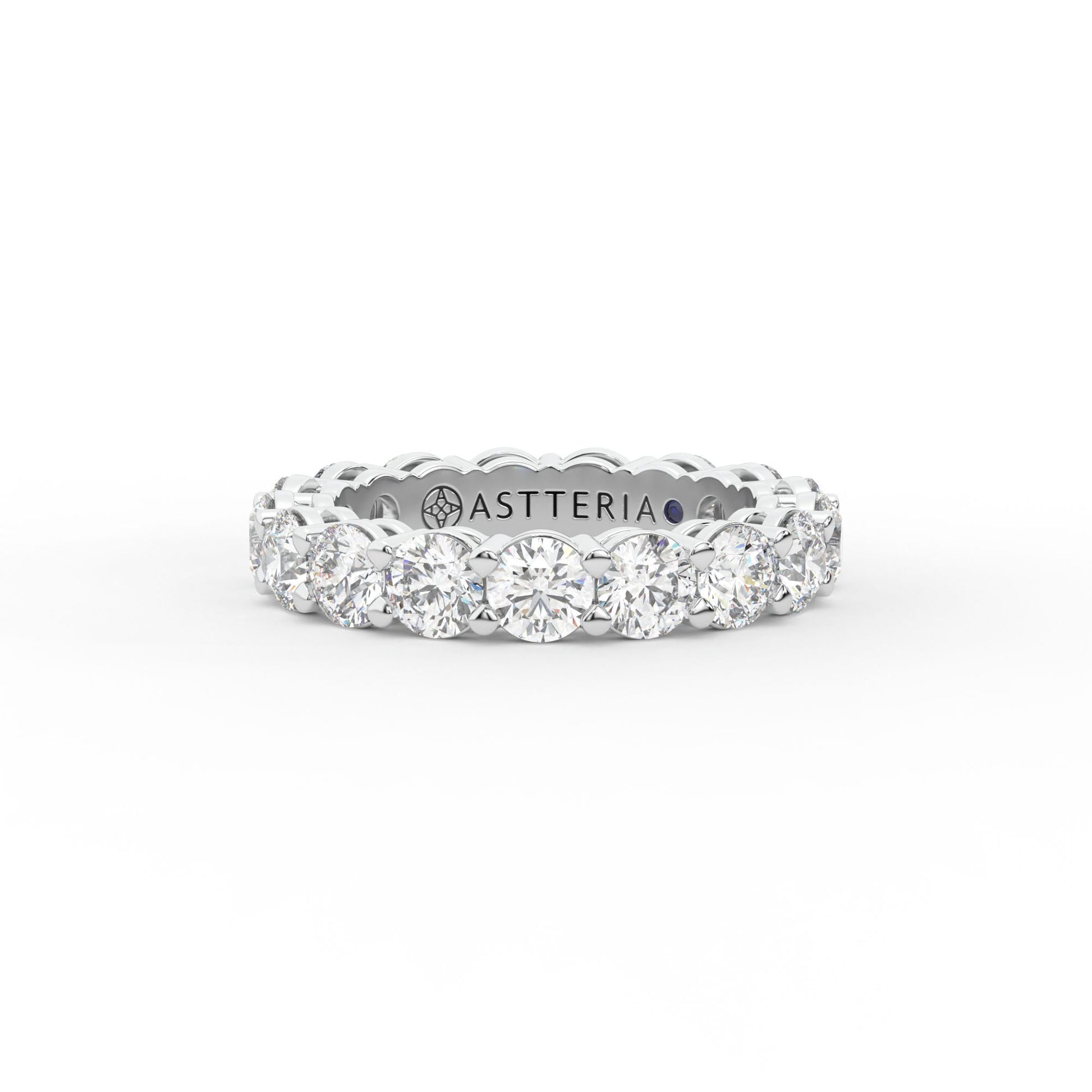 18K White Gold