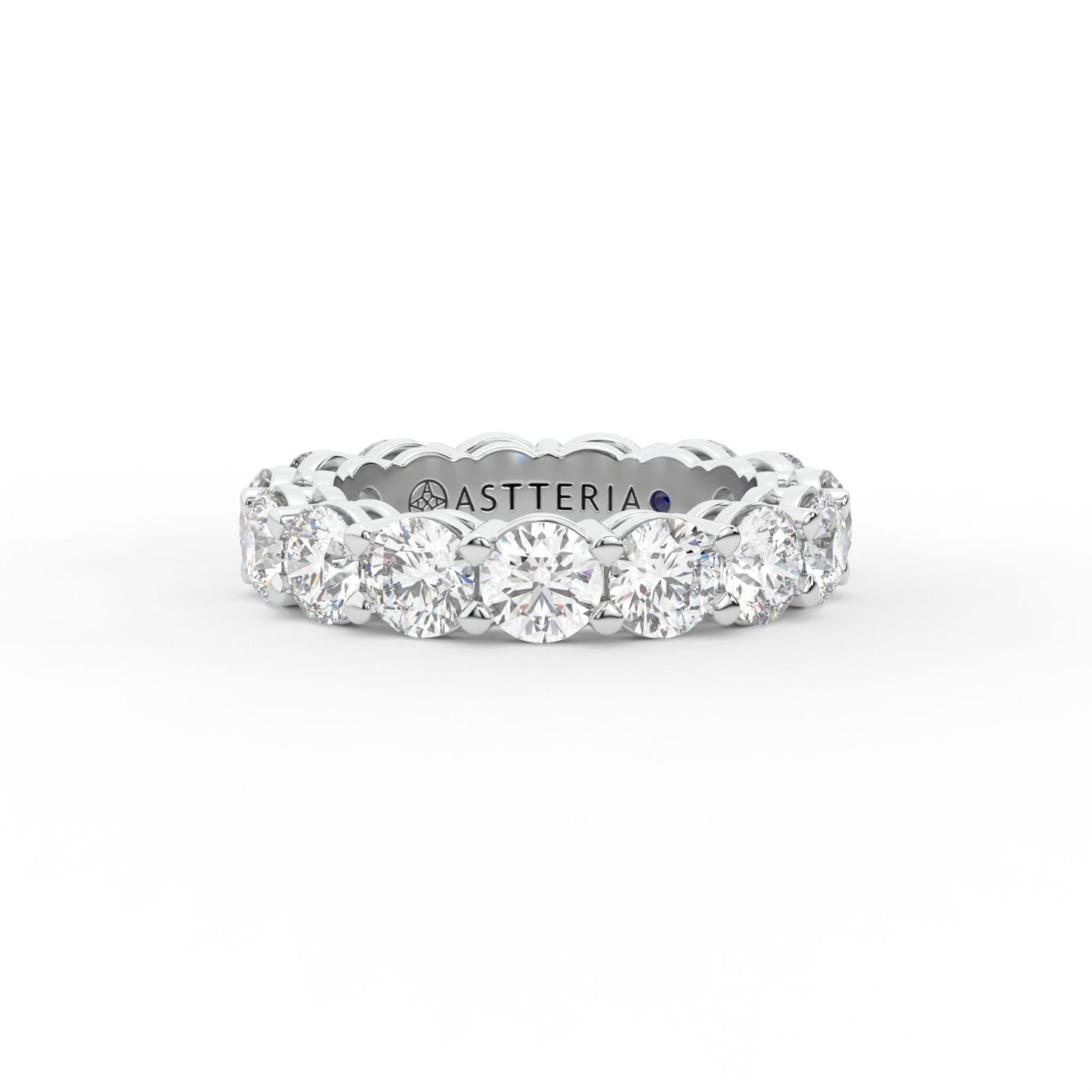 Majestic round shape eternity ring, X-Large, 5.5 ct. (Approx.)