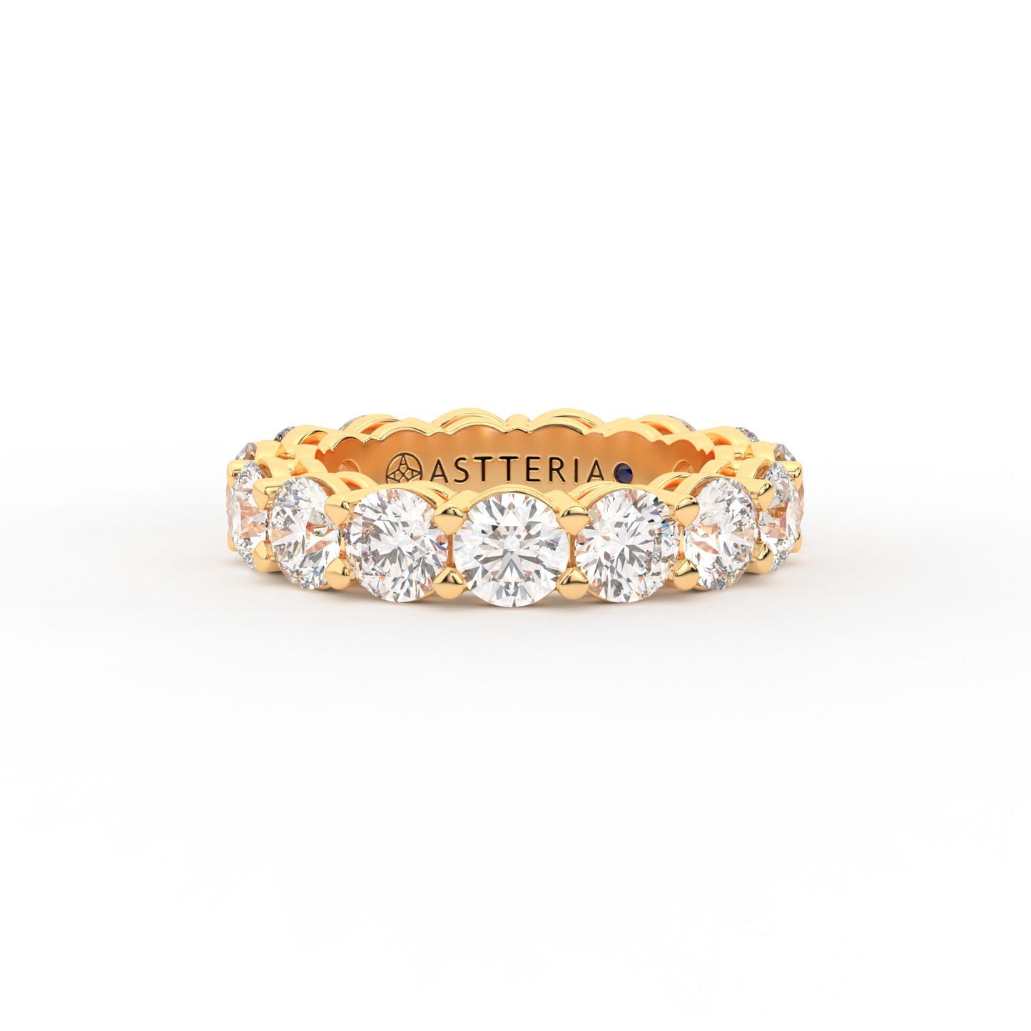 Majestic round shape eternity ring, X-Large, 5.5 ct. (Approx.)