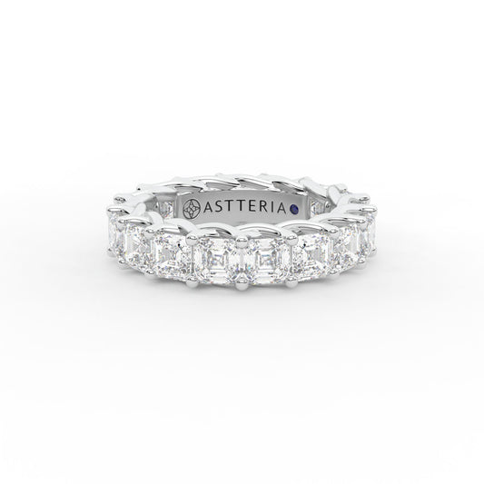 14K white gold, 18K white gold