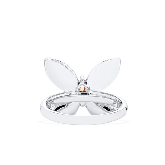 Fancy Light Pink Diamond Ring, 0.67 Ct. TW, Marquise shape