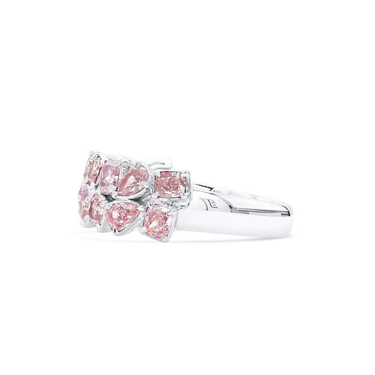 Fancy Light Pink Diamond Ring, 2.17 Ct. TW, MIX shape