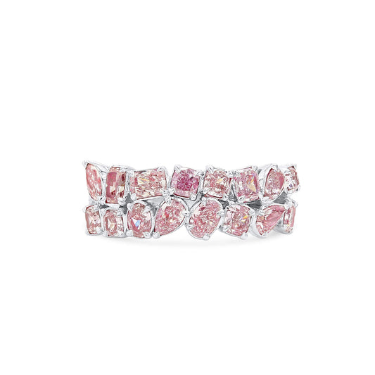 Fancy Light Pink Diamond Ring, 2.17 Ct. TW, MIX shape