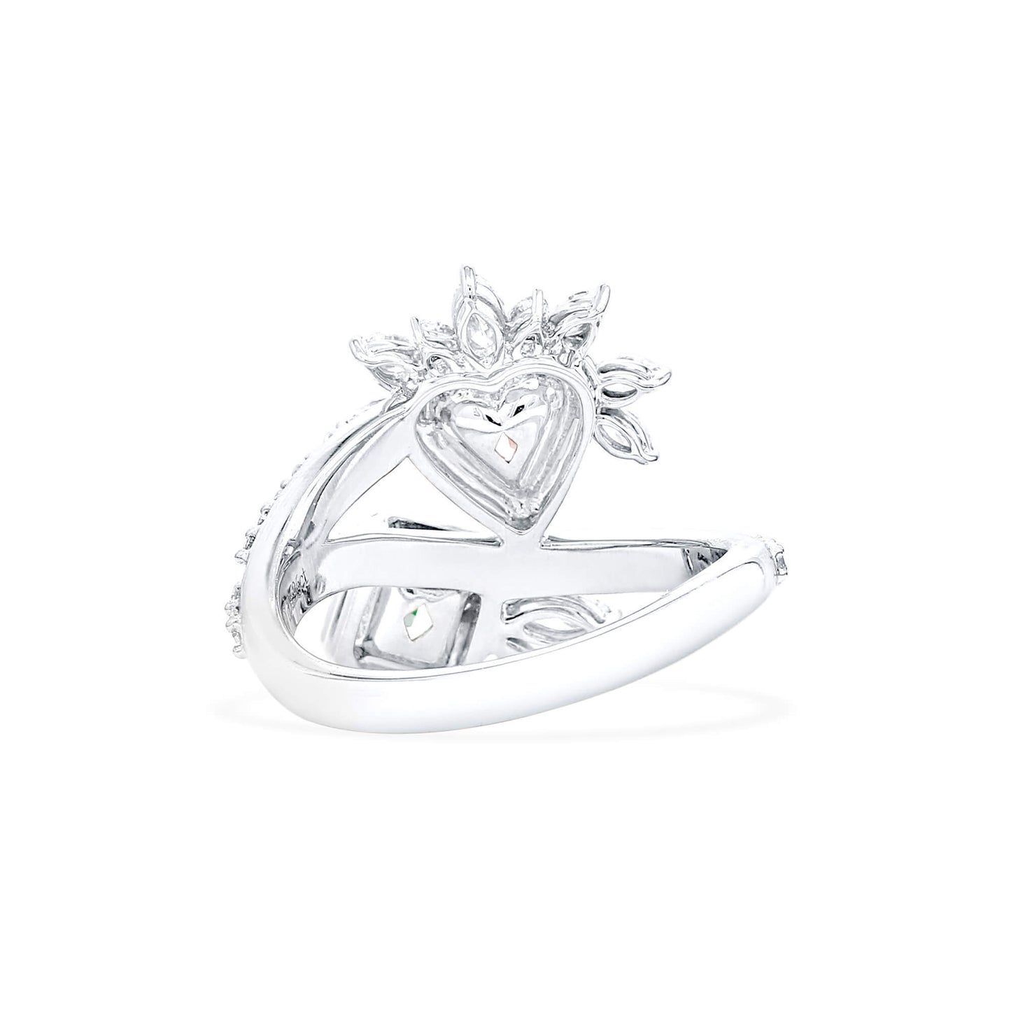 Fancy Light Yellow Green Diamond Ring, 1.93 Ct. TW, MIX shape, GIA Certified