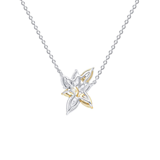 Fancy Yellow Diamond Pendant, 2.11 Ct. TW, Pear shape