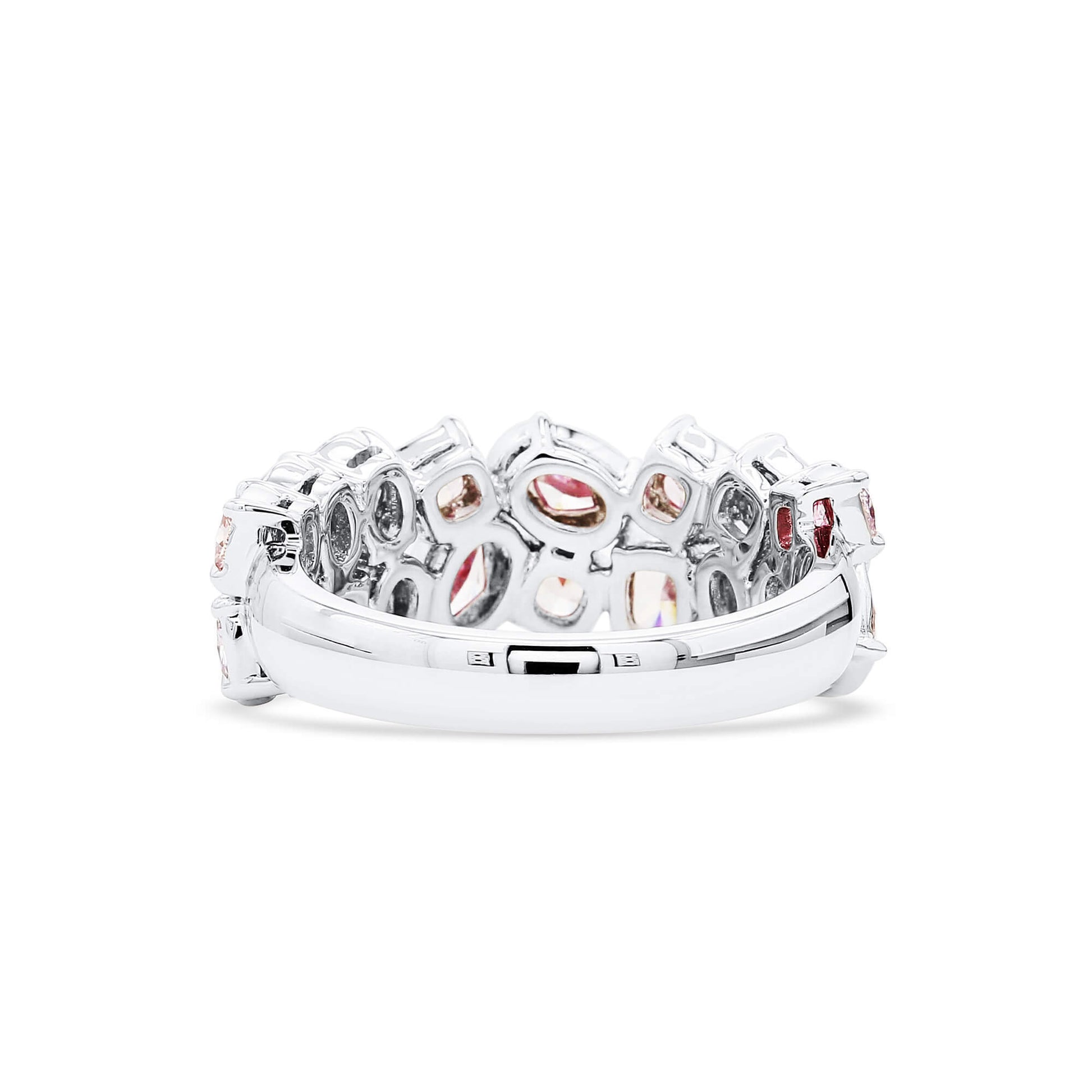 Light Pink Diamond Ring, 2.82 Ct. TW, MIX shape