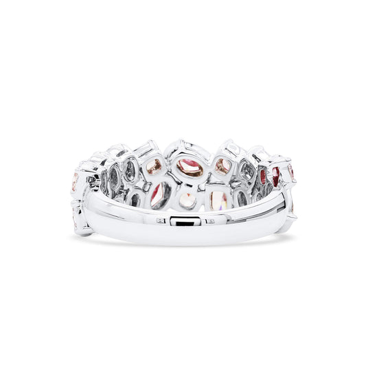 Light Pink Diamond Ring, 2.82 Ct. TW, MIX shape