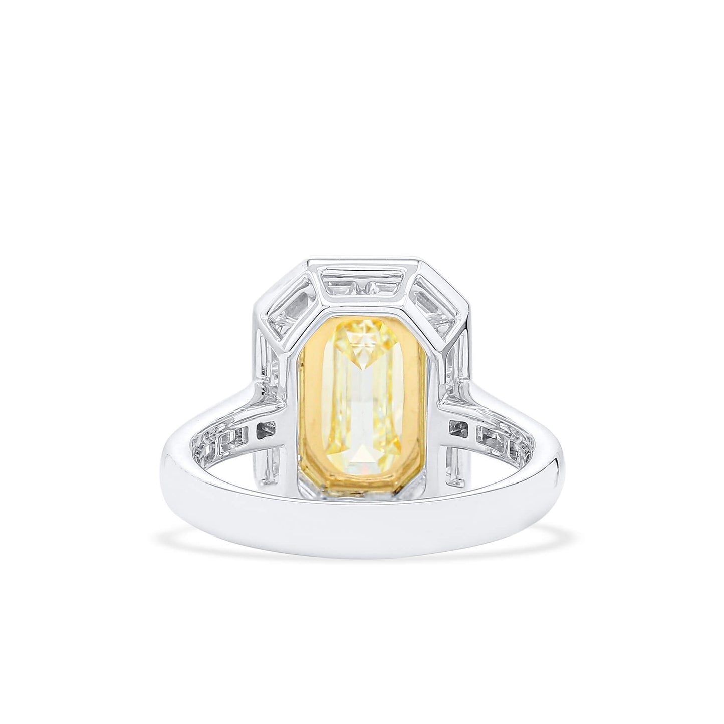 Light Yellow and White Diamond Ring, 3.02 Ct. (4.62 Ct. TW), 2221712752