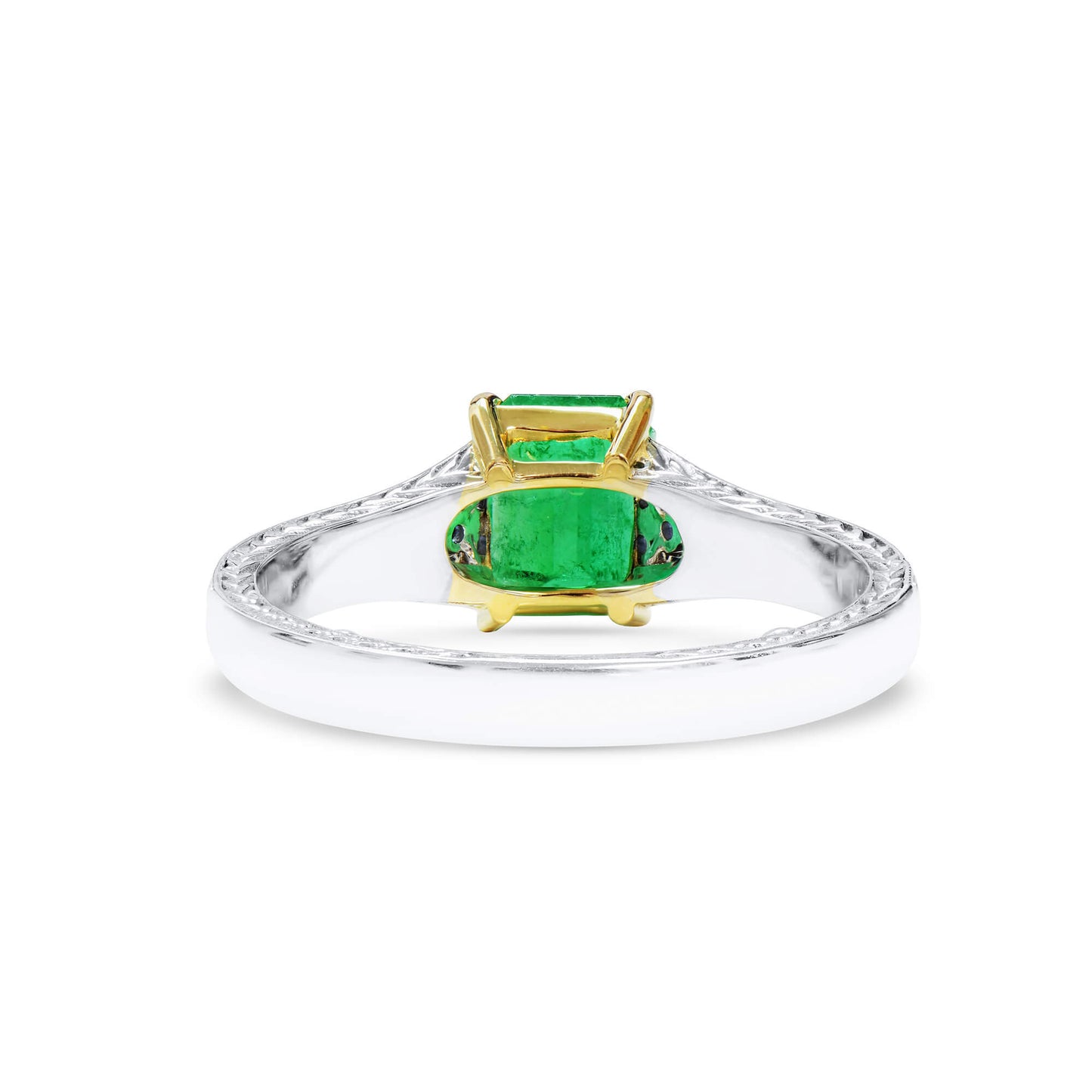 Natural Green Emerald Ring, 2.08 Ct. TW