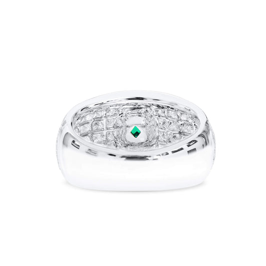 Natural Green Emerald Ring, 3.59 Ct. TW