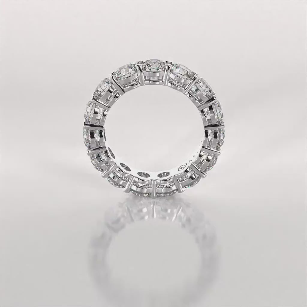 18K White Gold