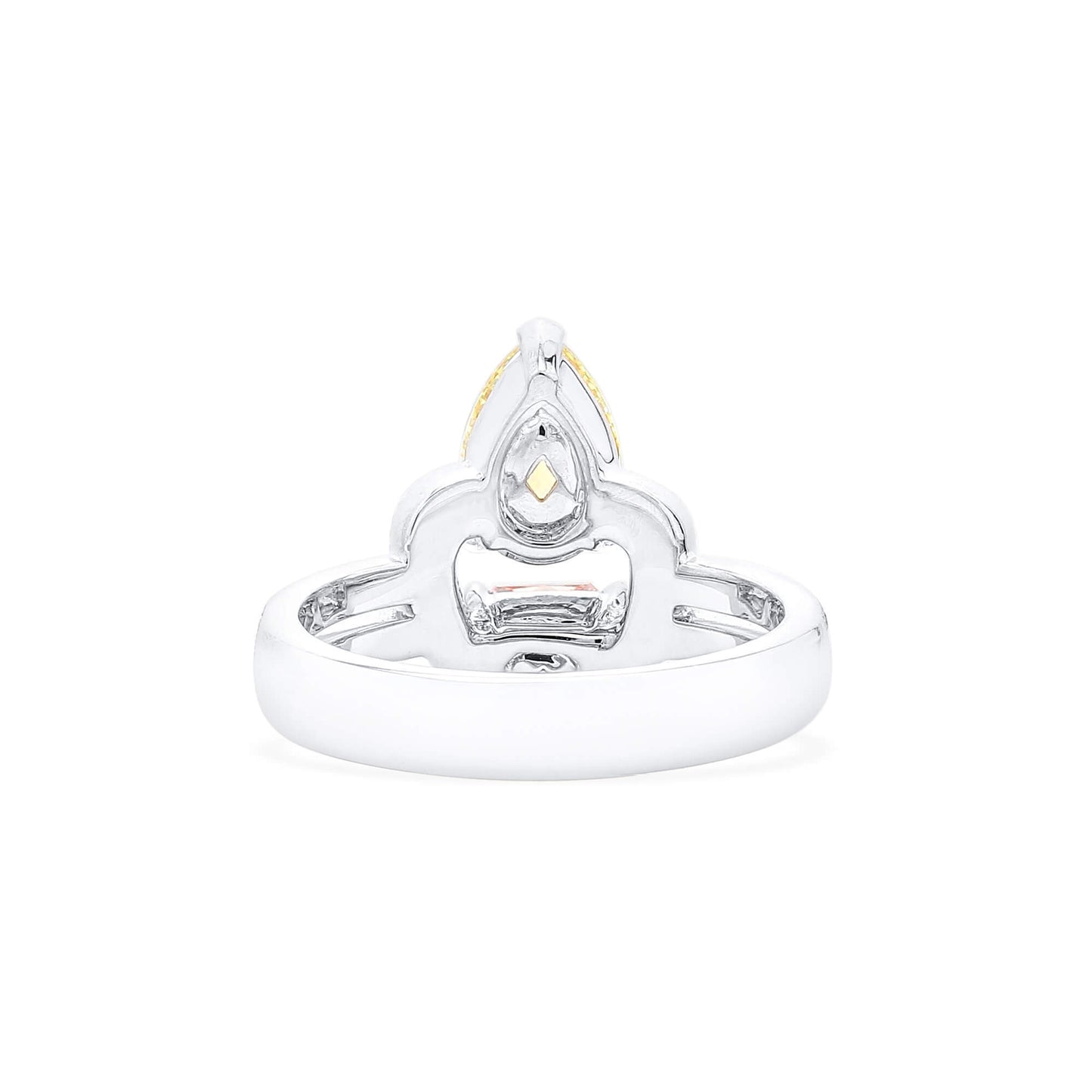 Very Light Pinkish Brown Diamond Ring, 2.59 Ct. TW, MIX shape, GIA Certified