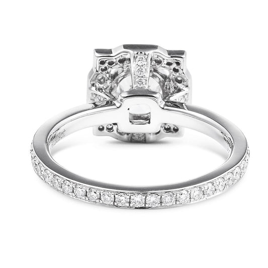 White Diamond Ring, 1.42 Ct. TW, Round Shape, IGI Certified
