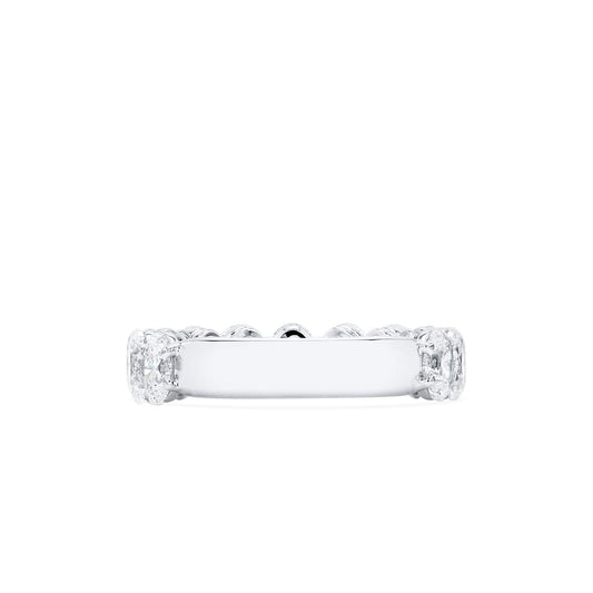 White Diamond Ring, 3.12 Ct. TW, Oval shape