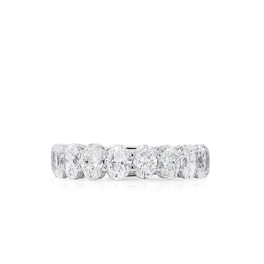 White Diamond Ring, 3.12 Ct. TW, Oval shape