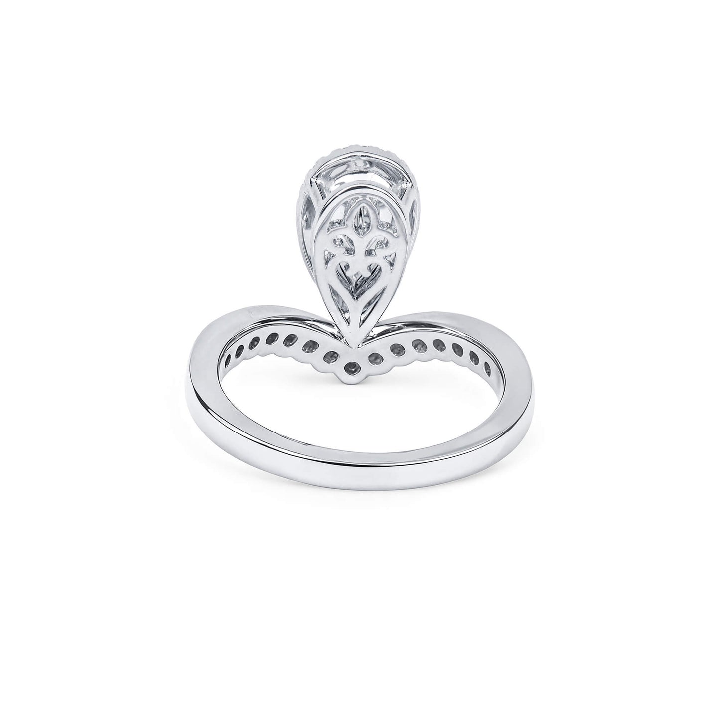 Fancy Light Yellowish Green Diamond Ring, 1.51 Ct. TW, Pear shape, GIA Certified