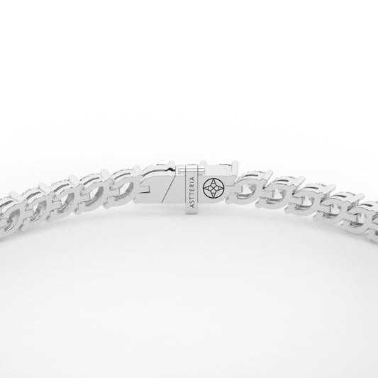 Marquise shape diamond tennis bracelet, 8.0 Ct. TW