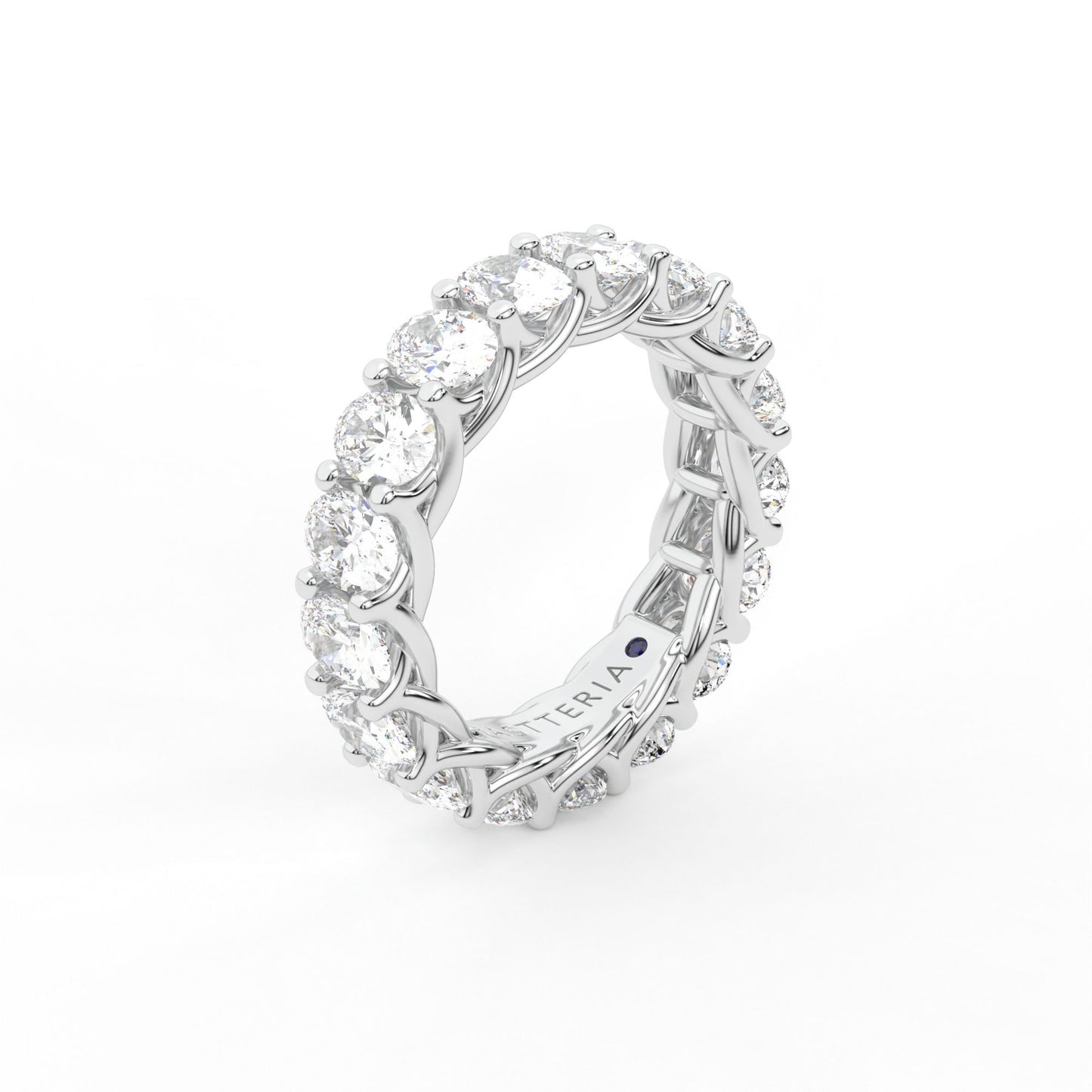 Eternal oval shape eternity ring, X-Large, 5.0 ct. (Approx.)