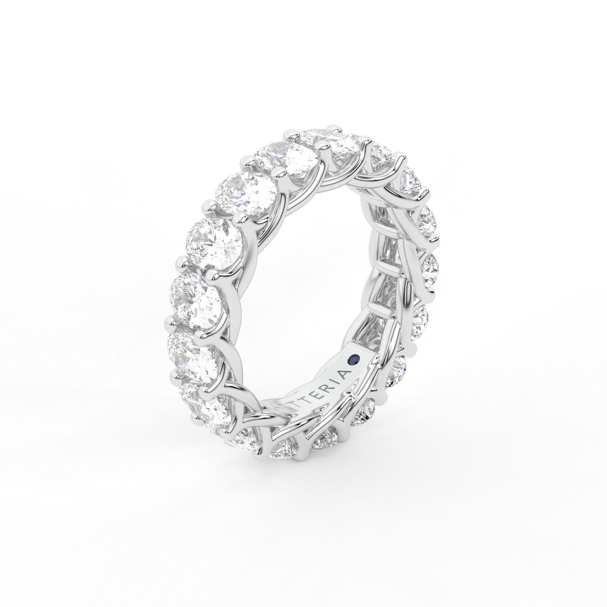 Eternal oval shape eternity ring, X-Large, 5.0 ct. (Approx.)