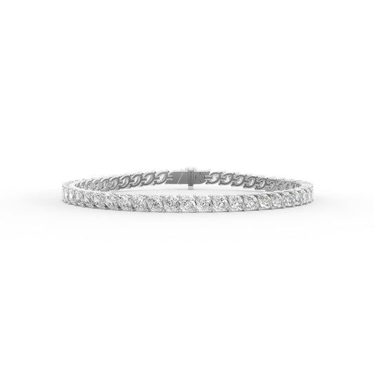 Marquise shape diamond tennis bracelet, 8.0 Ct. TW