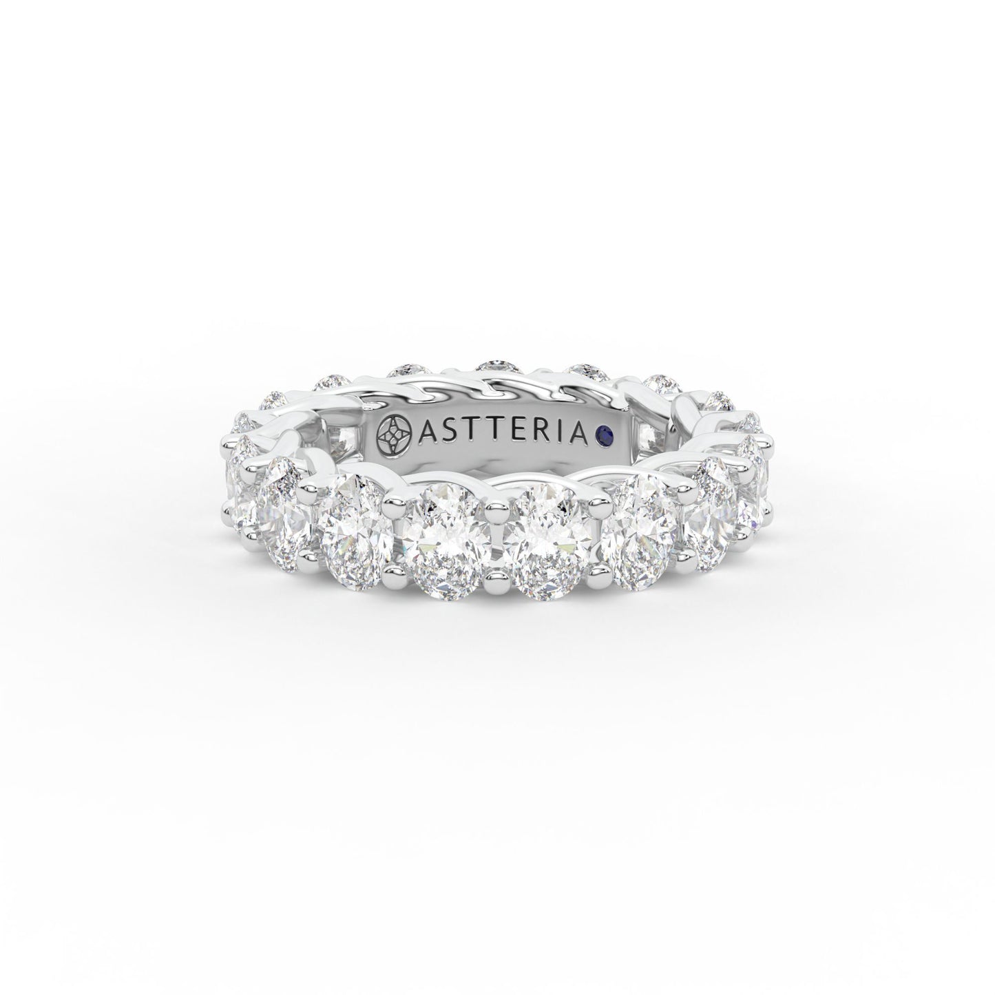 Eternal oval shape eternity ring, X-Large, 5.0 ct. (Approx.)