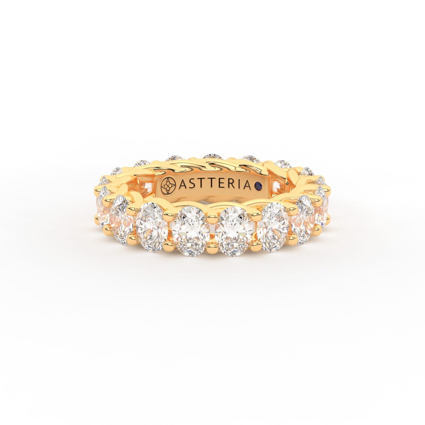 Eternal oval shape eternity ring, X-Large, 5.0 ct. (Approx.)
