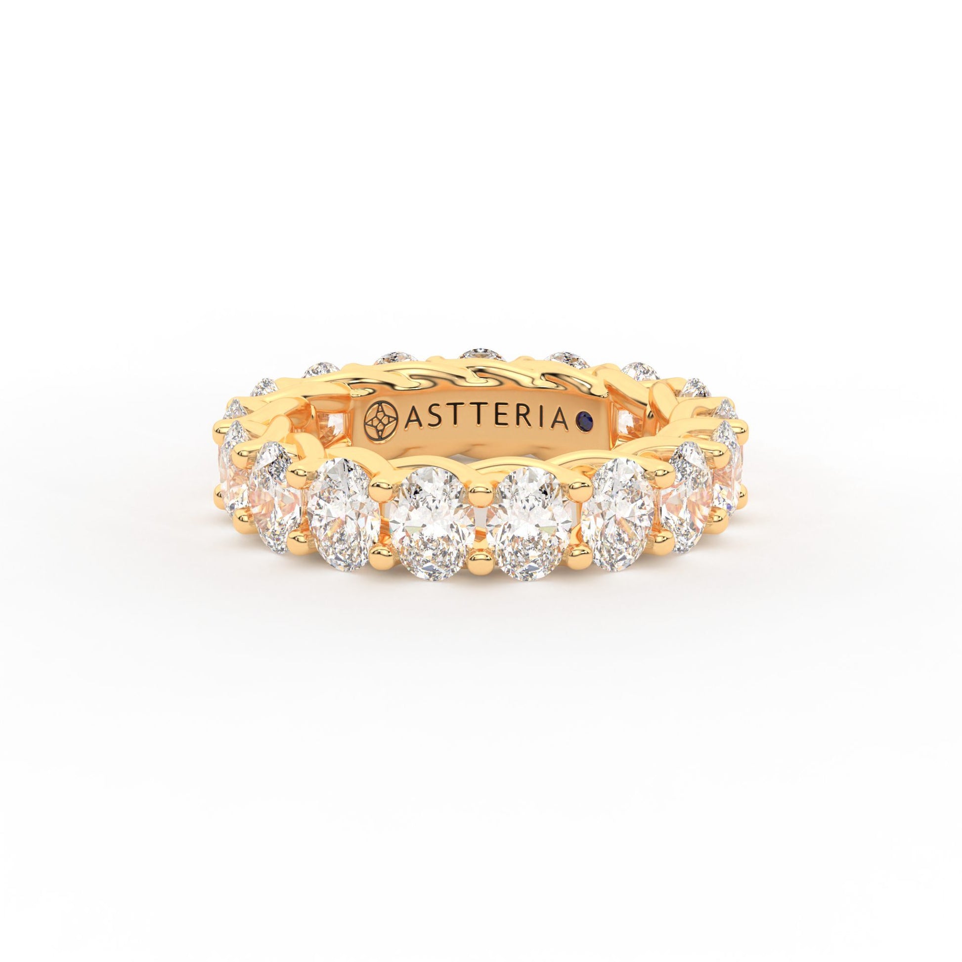 Eternal oval shape eternity ring, X-Large, 5.0 ct. (Approx.)