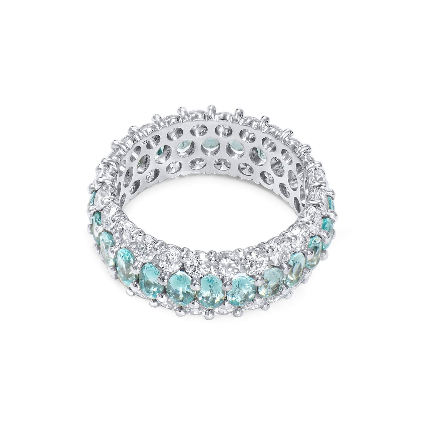 Blue Tourmaline Ring, 4.92 Ct. TW