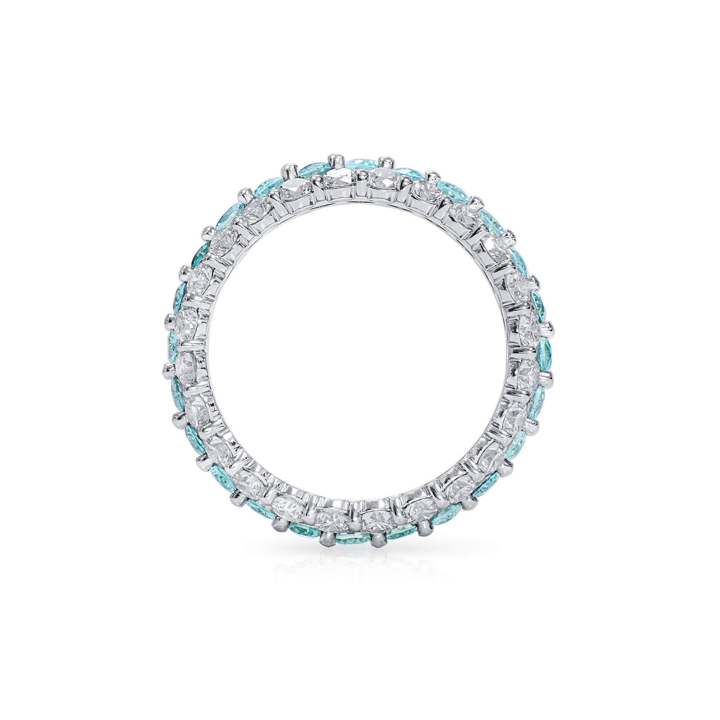 Blue Tourmaline Ring, 4.92 Ct. TW