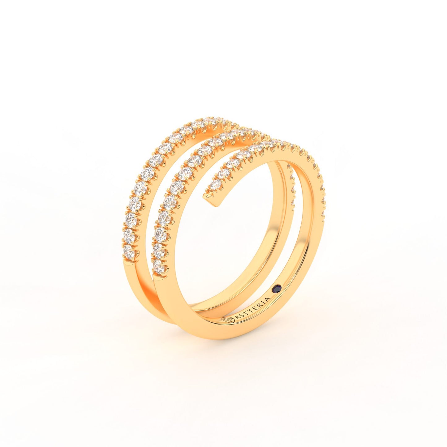 centuria-half-eternity-spiral-diamond-ring RRB15YGET4-14K-7.75-D-F