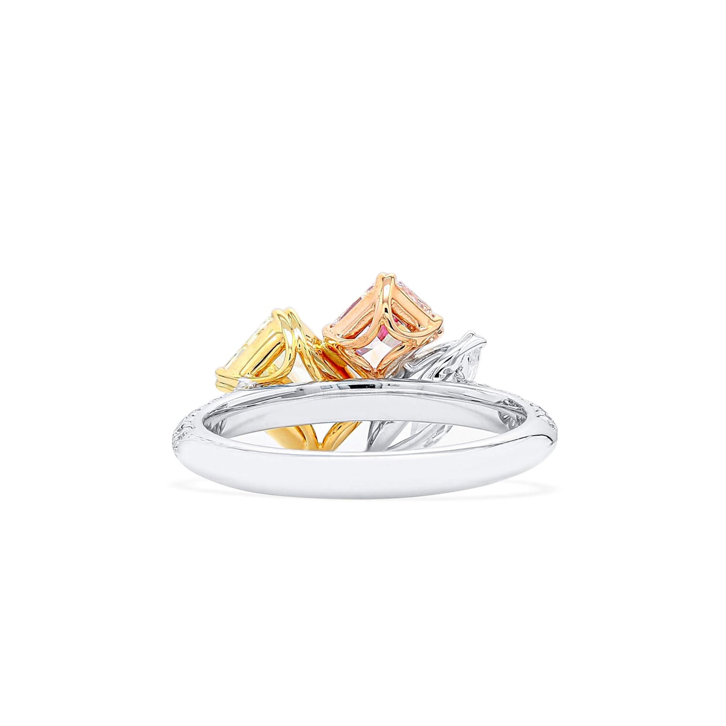 Light Pink Diamond Ring, 2.64 Ct. TW, MIX shape, GIA Certified