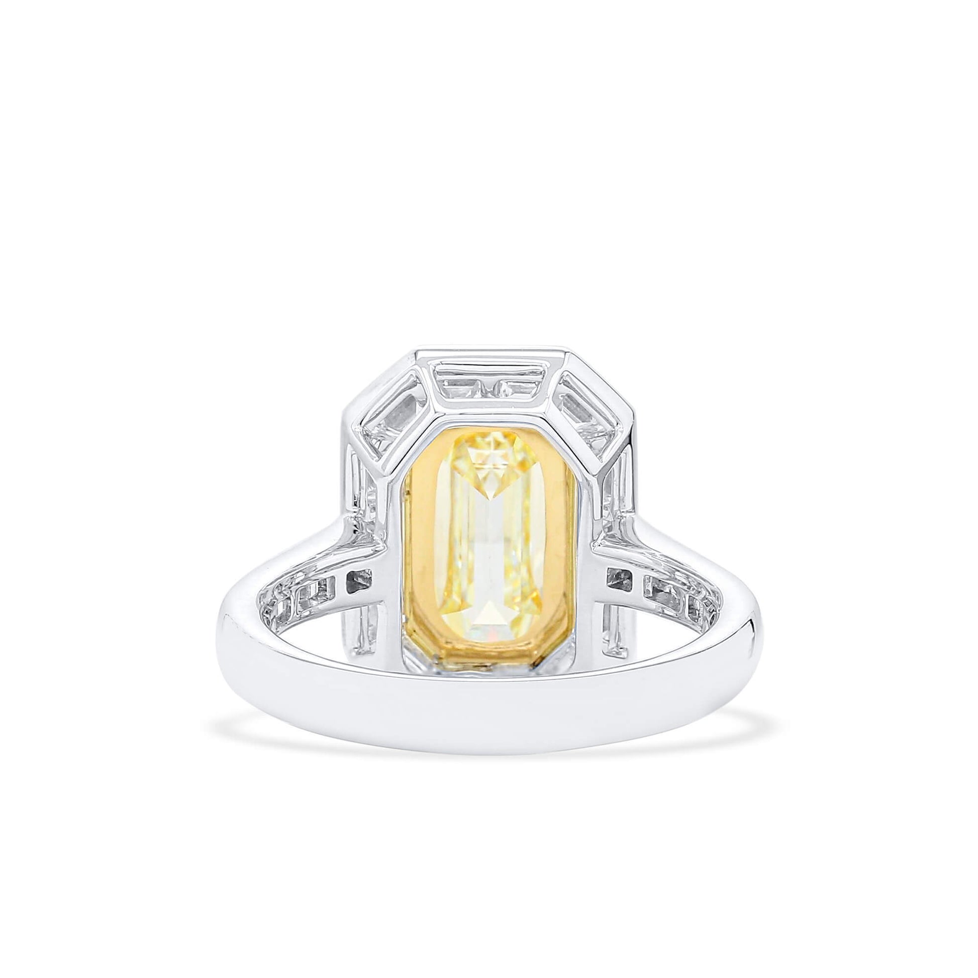 Light Yellow and White Diamond Ring, 3.02 Ct. (4.62 Ct. TW), 2221712752