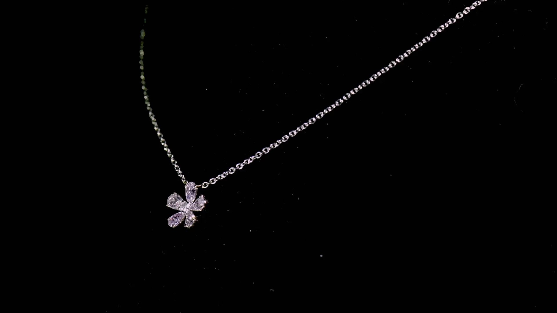 Fancy Pink Diamond Pendant, 0.68 Ct. TW, MIX shape