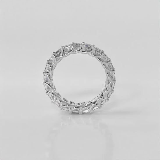 18K white gold