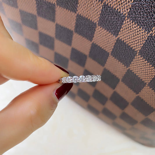White Diamond Ring, 2.57 Ct. TW, Round shape