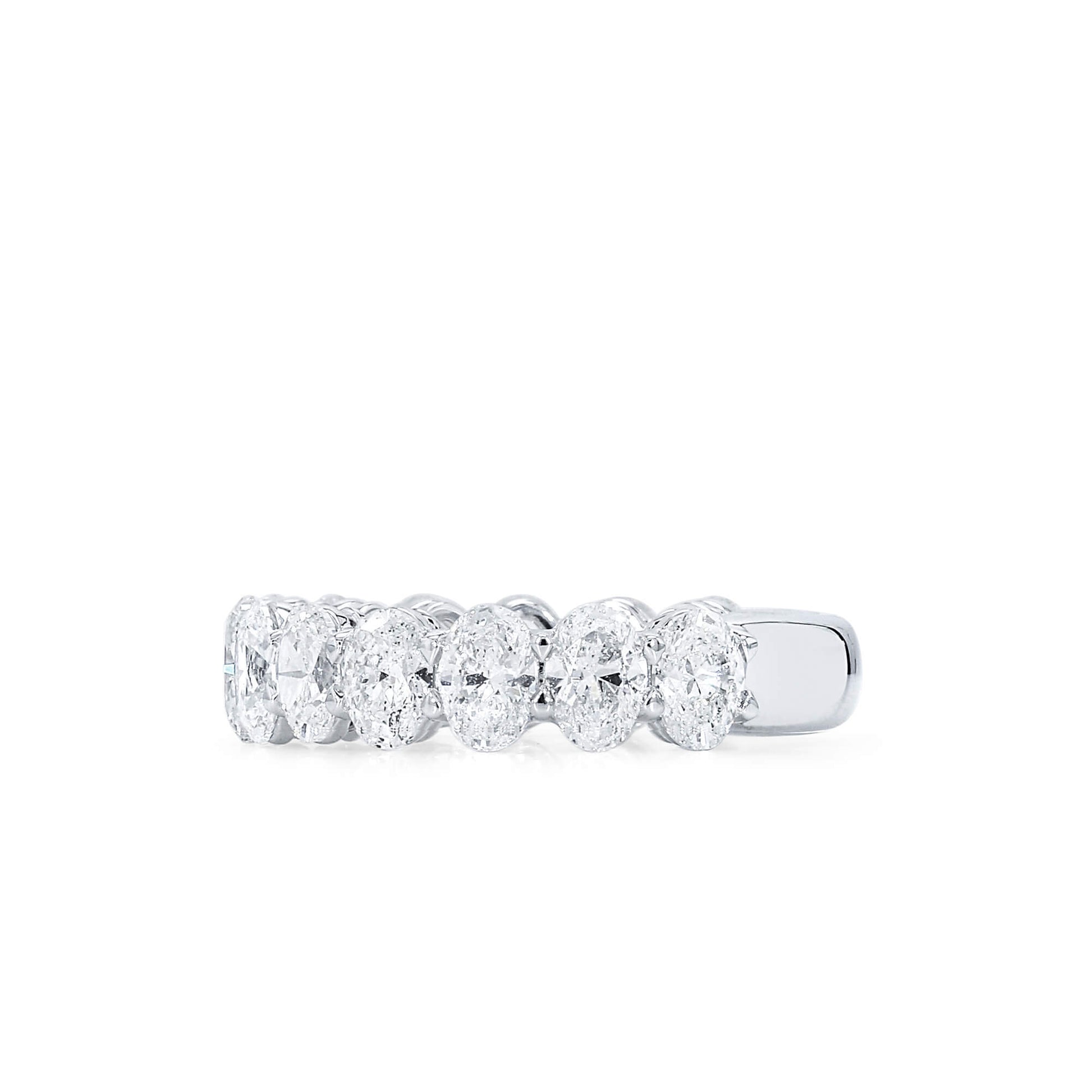 White Diamond Ring, 3.12 Ct. TW, Oval shape